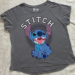 Disney Stitch High Low Shirt